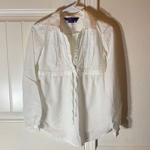 Miley Cyrus max azria women’s top white